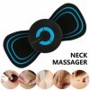 Sangles électrique portable pour le dos et le corps, mini masseur de cou, autocollants vibrants, thérapie musculaire|2,69 €|OKKO MODE