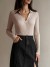 Suéter manga larga mujer cuello polo - Temporada Primavera/Verano | 8,66 $ | OKKO MODE