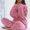 Ensembles de pyjamas chauds en glouton pour femmes, velours, manches longues|13,49 €|OKKO MODE