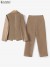 "Ensemble de bureau décontracté pour femme, blazer élégant et chemisier olympique à manches longues" | 24,91 $ | OKKO MODE