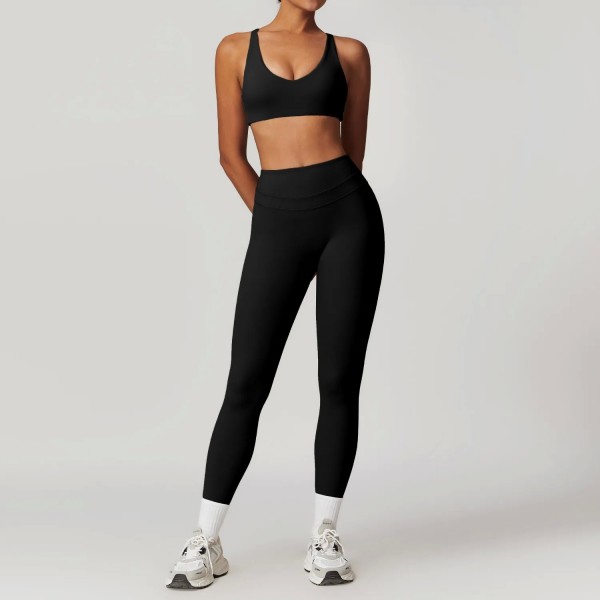 Ensemble de yoga 2 pièces femme, vêtements sportifs taille haute|34,03 €|OKKO MODE