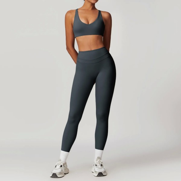 Ensemble de yoga 2 pièces femme, vêtements sportifs taille haute|34,03 €|OKKO MODE