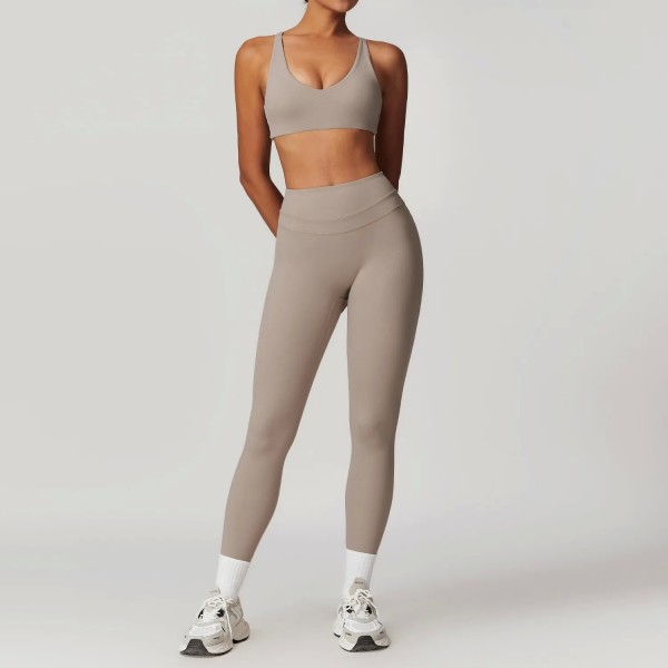 Ensemble de yoga 2 pièces femme, vêtements sportifs taille haute|34,03 €|OKKO MODE