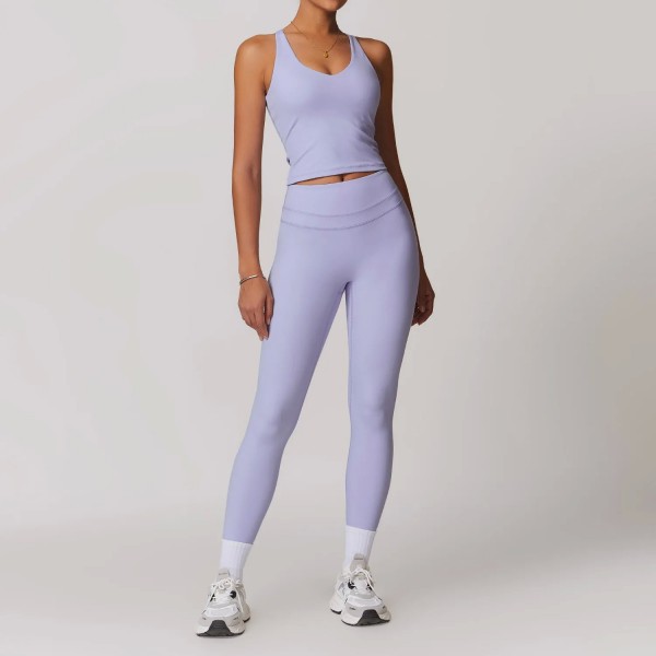 Ensemble de yoga 2 pièces femme, vêtements sportifs taille haute|34,03 €|OKKO MODE