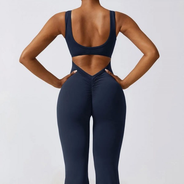 Survêtement une pièce sexy pour femme, combinaison de yoga sport fitness(dllexportés)|20,90 €|OKKO MODE