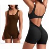 Ensemble de sport de yoga pour femme dos nu leggings taille haute combinaison fitness|8,09 €|OKKO MODE