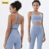 Ensemble de yoga sans couture pour femme, leggings et pantalons en Y, combinaisons sportives|22,07 €|OKKO MODE