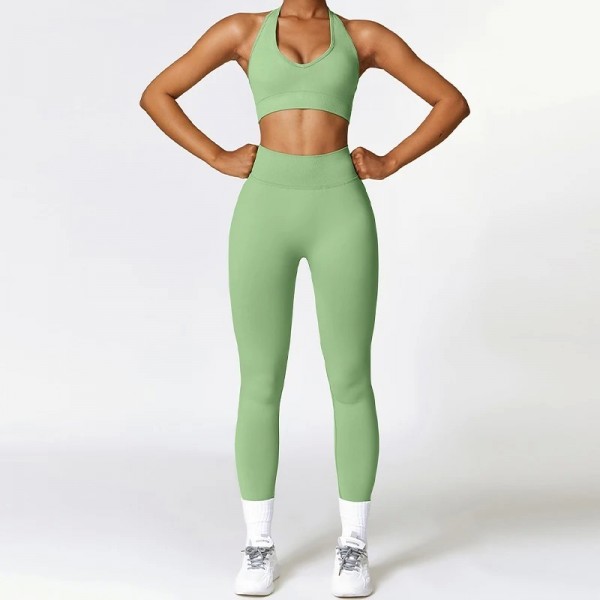 Ensemble de sport confortable pour femme, legging d'entraînement sexy à séchage rapide|23,99 €|OKKO MODE