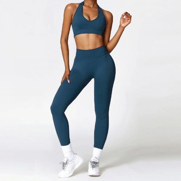 Ensemble de sport confortable pour femme, legging d'entraînement sexy à séchage rapide|23,99 €|OKKO MODE