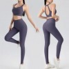 Combinaisons de yoga pour femmes, gilets à dos croisé et leggings taille haute|21,59 €|OKKO MODE