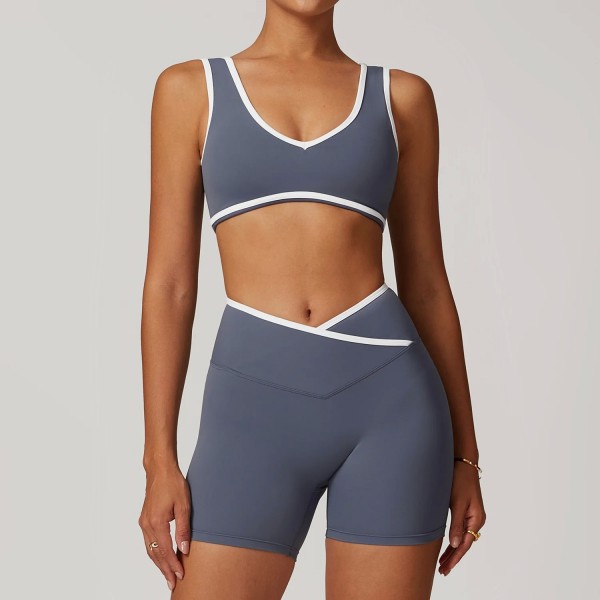 Ensemble de vêtements de yoga pour femmes, tenues d'entraînement fitness sportif|33,11 €|OKKO MODE