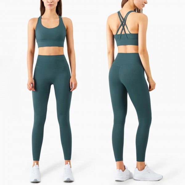 Ensemble de Yoga 2023, Leggings et hauts pour femmes|23,91 €|OKKO MODE