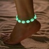 Bracelets de cheville en perles de conque fluorescent pour femmes|2,69 €|OKKO MODE