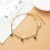 Pendentif émeraude plusieurs couches de perles de cristal pour femme | 3,24 $ | OKKO MODE