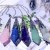 Pendule en Pierre Naturelle de Radiesthésie, Pendentif en Quartz, Équilibrage, Méditation Spirituelle, Guérison | 16,99 € | OKKO MODE