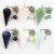 Pendule de Guérison en Pierre Naturelle, pour Radiesthésie, Accessoire Spirituel, Ination, Cône, Clip, Conique, Quartz, Bijoux | 15,16 $ | OKKO MODE