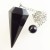 Pendule de Guérison en Pierre Naturelle, pour Radiesthésie, Accessoire Spirituel, Ination, Cône, Clip, Conique, Quartz, Bijoux | 15,16 $ | OKKO MODE