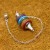 pendule radiesthésie pierre naturelle reiki pour la guérison énergétique, 7 Chakra, Quartz hébreu, Bijoux Wicca, pendule divinat | 4,32 $ | OKKO MODE