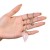 Pendules pour documents en or rose, 20 pièces/lot, équivalent à la griffe ster corrigée, 7 perles de pierre Chakra, cuivre, uniq | 2,73 $ | OKKO MODE