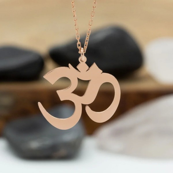 Collier Chakra en Acier Inoxydable, Pendentif OM, Mala Yoga, Chakra, Budda Ohm, Ange 7 Chakras|1,79 €|OKKO MODE