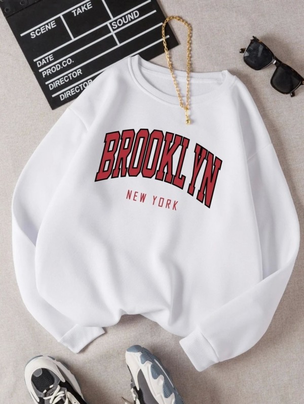 Sweat à Capuche Imprimé pour Femme, Vêtement Coloré en Coton Harajuku