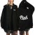 Sweat-Shirt Feminino com Zíper e Capuz, Cardigan Estampado | 2,25 $ | OKKO MODE