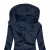 Sweatshirt feminino longo com capuz em rosa e azul, quente e com zíper | 11,91 $ | OKKO MODE