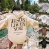 Sweat Jésus Loves You Graphic fille, Hip Hop Vintage|2,97 €|OKKO MODE