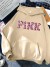 Sweat à capuche imprimé lettre gothique pour femme, doux et décontracté | 3,31 $ | OKKO MODE
