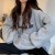 Sweat capuz veludo estampado mulher, estilo coreano inverno. | 19,49 $ | OKKO MODE