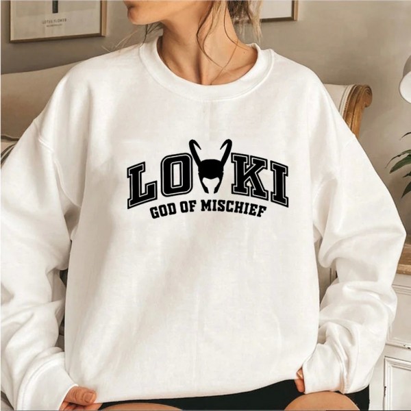 Sweat-shirt à manches longues God of Mischief, unisexe - pull PVD Smile Hero|3,96 €|OKKO MODE