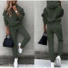 Survêtement décontracté pour femme, sweats à capuche trempés, pull PVD, pantalons de survêtement pour la maison, tenues de sport|17,09 €|OKKO MODE