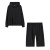 Conjunto de Sudadera y Pantalón para Mujer, Elegante y Cálido - Negro | 27,08 $ | OKKO MODE