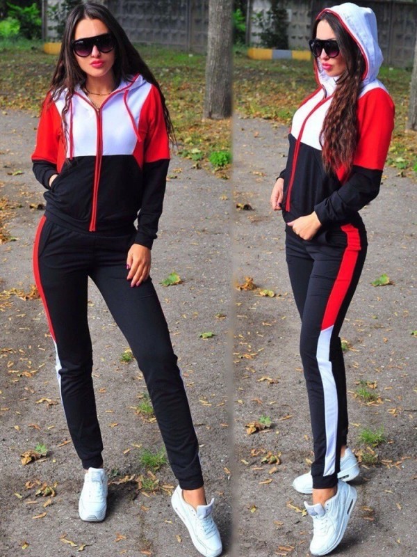 Conjunto de sudadera y pantalón para mujer, 2 piezas