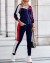 Women's Two-Piece Hooded Pants Set, Zipper Closure, Spliced Design | €11.99 | OKKO MODE