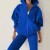 Velvet Two-Piece Women's Sportswear Set, Hooded Sweatshirt and Breathable Spring Pants | $32.50 | OKKO MODE