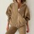 Velvet Two-Piece Women's Sportswear Set, Hooded Sweatshirt and Breathable Spring Pants | $32.50 | OKKO MODE