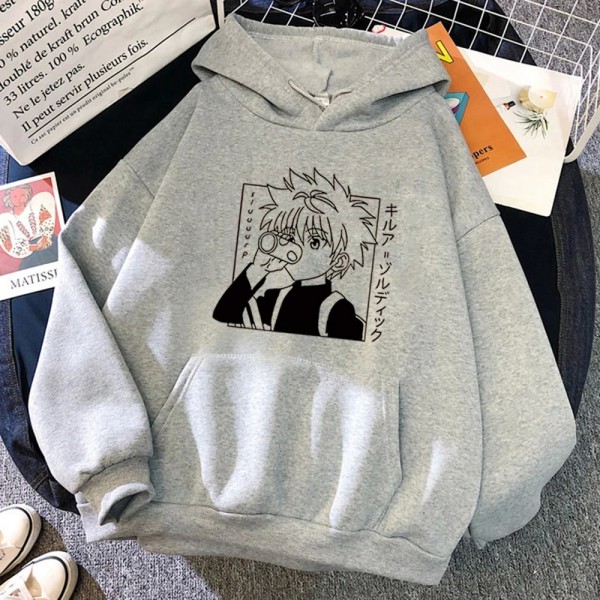 Sweat à capuche Hunter X Hunter Anime Kurapika Manga PVD Smile Pull gothique Harajuku.|2,97 €|OKKO MODE