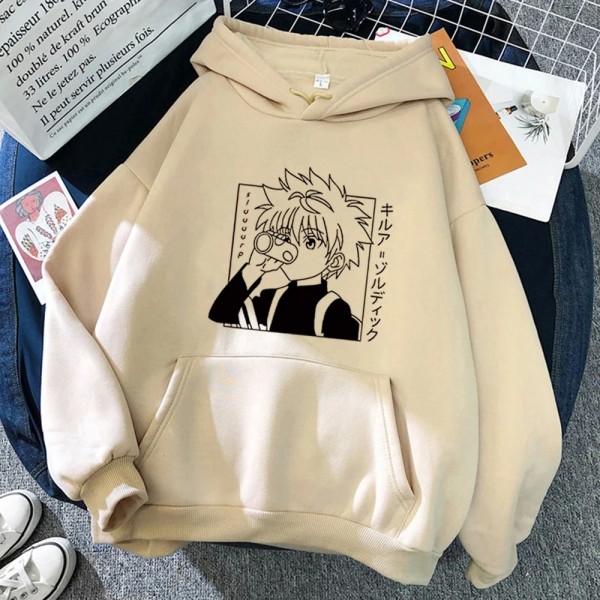 Sweat à capuche Hunter X Hunter Anime Kurapika Manga PVD Smile Pull gothique Harajuku.|2,97 €|OKKO MODE