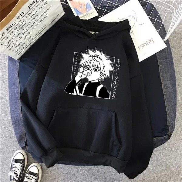 Sweat à capuche Hunter X Hunter Anime Kurapika Manga PVD Smile Pull gothique Harajuku.|2,97 €|OKKO MODE