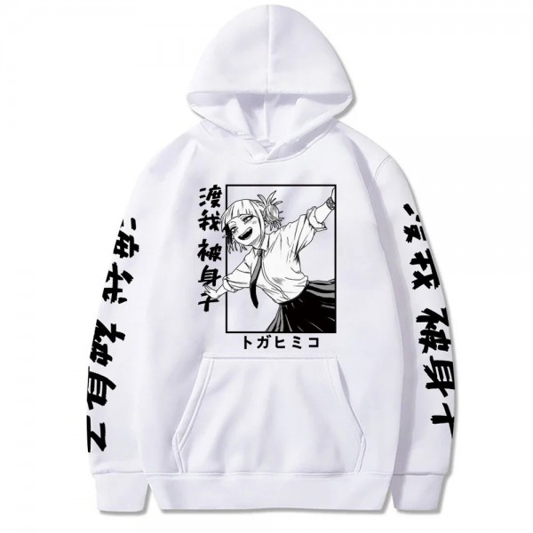 Print Hoodie, Anime Pullover, Harajuku Hip Hop Sweatshirt|1,98 €|OKKO MODE