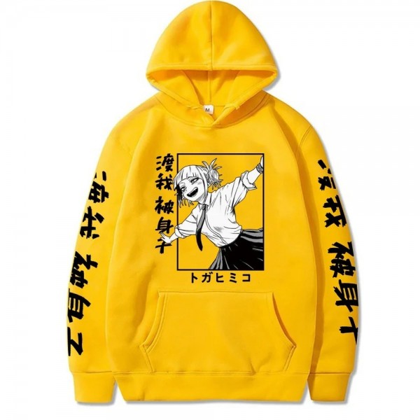 Print Hoodie, Anime Pullover, Harajuku Hip Hop Sweatshirt|1,98 €|OKKO MODE