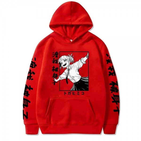 Print Hoodie, Anime Pullover, Harajuku Hip Hop Sweatshirt|1,98 €|OKKO MODE