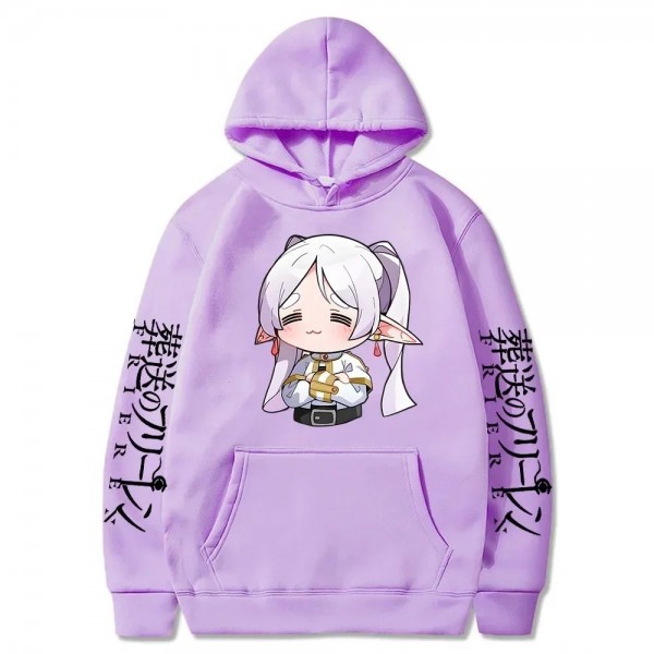 Sweat à capuche de dessin animé style College manga et streetwear (taille grande)|8,99 €|OKKO MODE