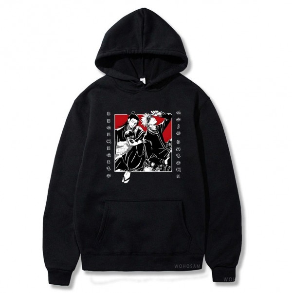 Sweats à capuche Anime unisexe, Jujutsu Kaisen Satoru Gojo - Manga Rue Patchwork PV|7,04 €|OKKO MODE