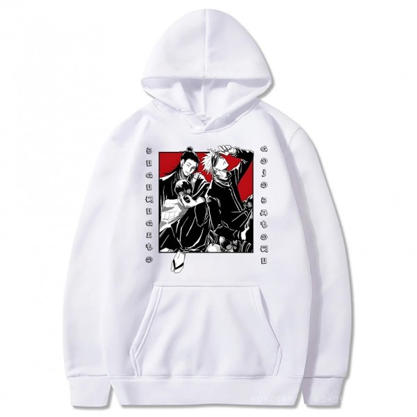 Sweats à capuche Anime unisexe, Jujutsu Kaisen Satoru Gojo - Manga Rue Patchwork PV|7,04 €|OKKO MODE