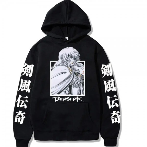 Anime Griffith Printed Sweatshirt for Men and Women - Soft Streetwear Hoodies