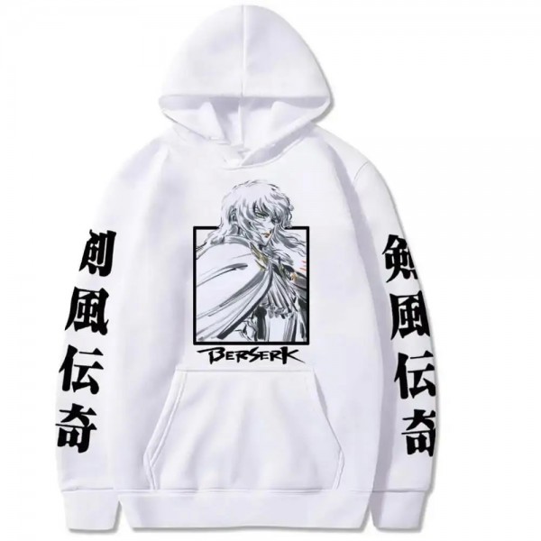 Sweat-shirt imprimé Anime Griffith pour hommes et femmes, sweats à capuche streetwear doux|8,00 €|OKKO MODE