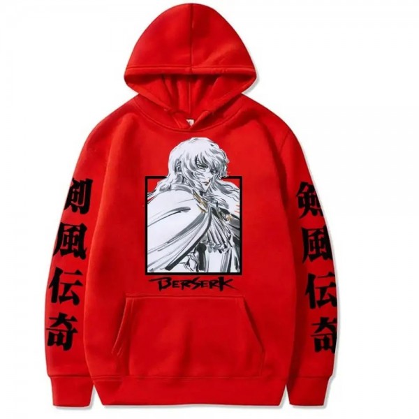 Sweat-shirt imprimé Anime Griffith pour hommes et femmes, sweats à capuche streetwear doux|8,00 €|OKKO MODE