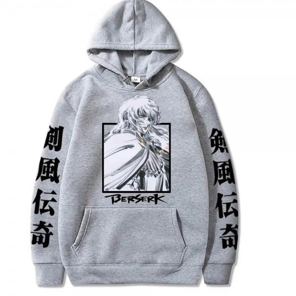 Sweat-shirt imprimé Anime Griffith pour hommes et femmes, sweats à capuche streetwear doux|8,00 €|OKKO MODE